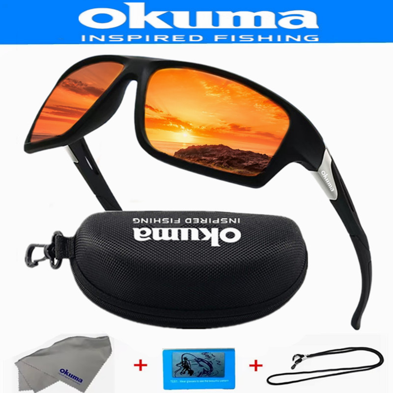 Surf Reel - Okuma nieuwe gepolariseerde viszonnebril UV400 fietsen,