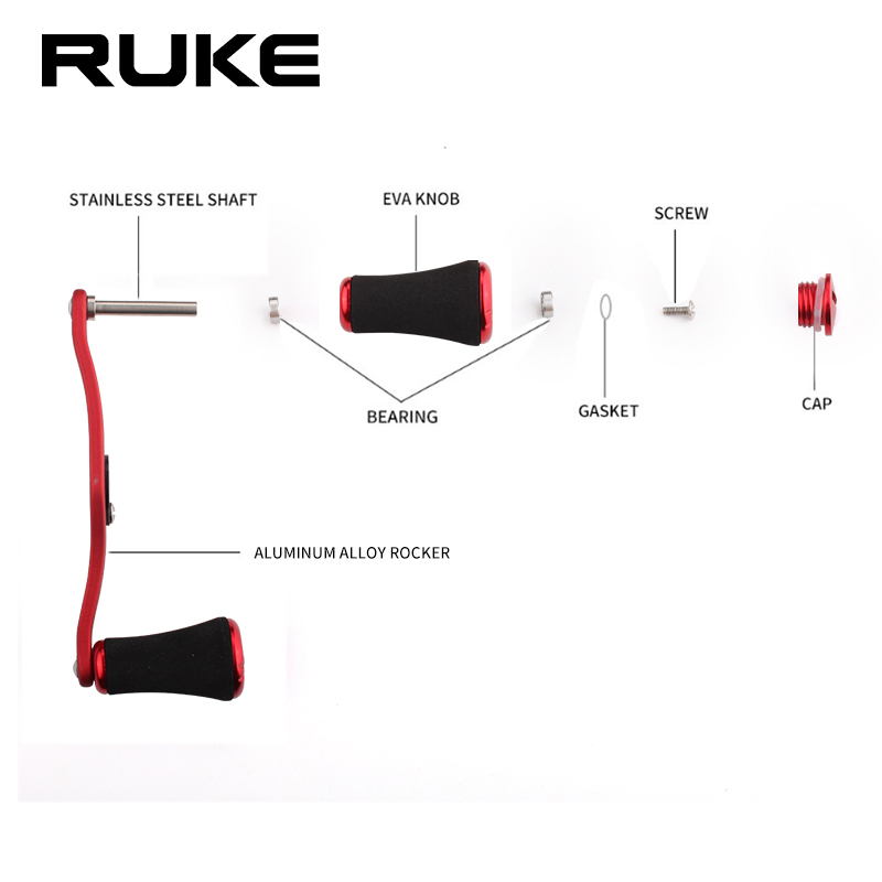 RUKE Nieuwe Visserij-reel Lege - Reel Drag Knob recensie en prijs