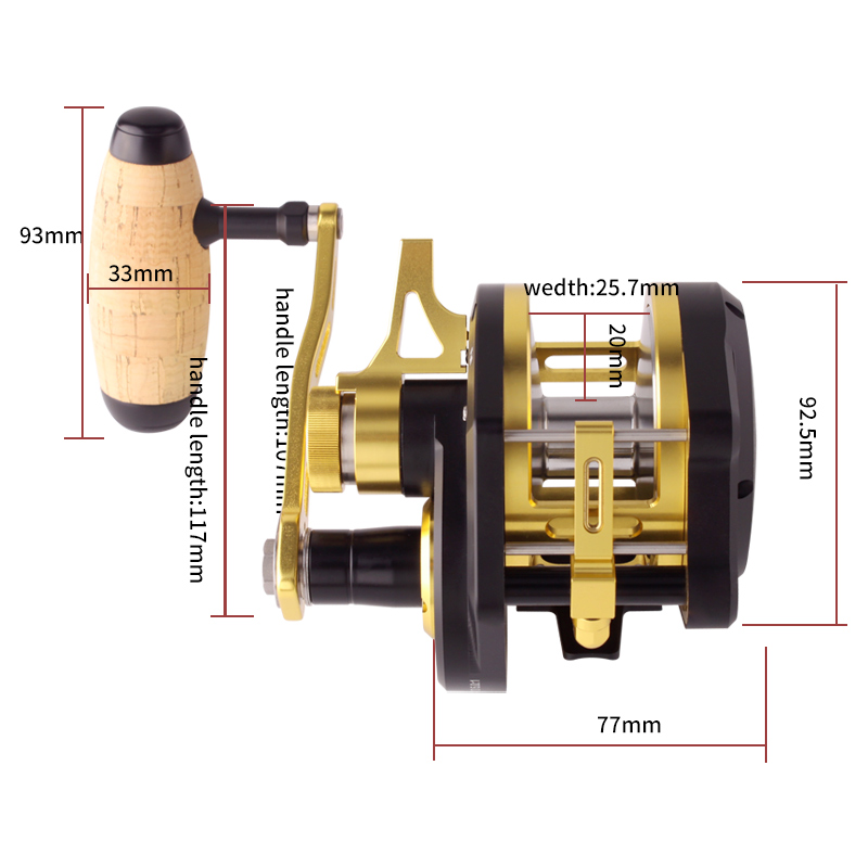 RUKE Metalen Molen Slow Jiggin - Reel Drag Knob recensie en prijs