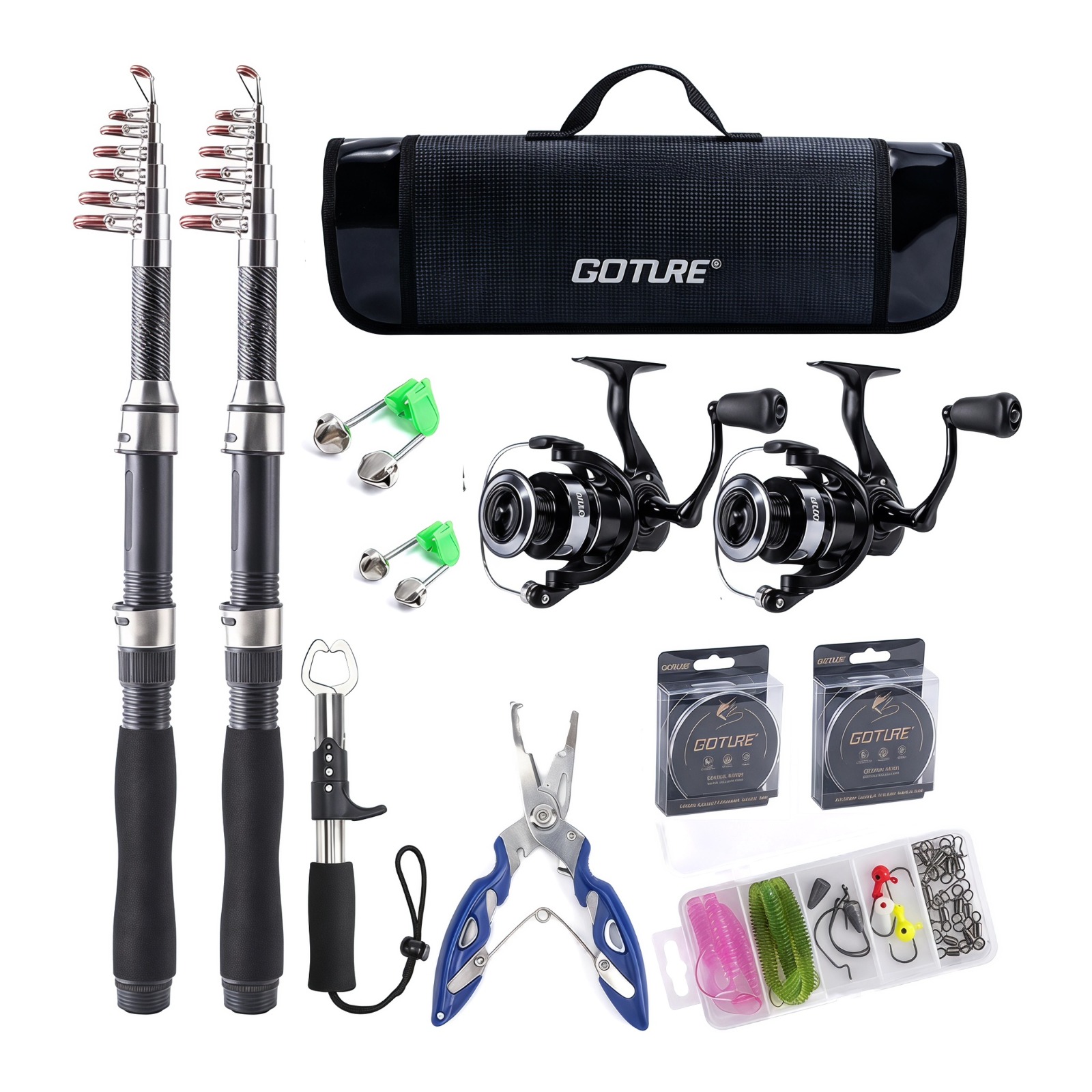 Goture Carbon Telescopische Sp - Reel Bag recensie en prijs